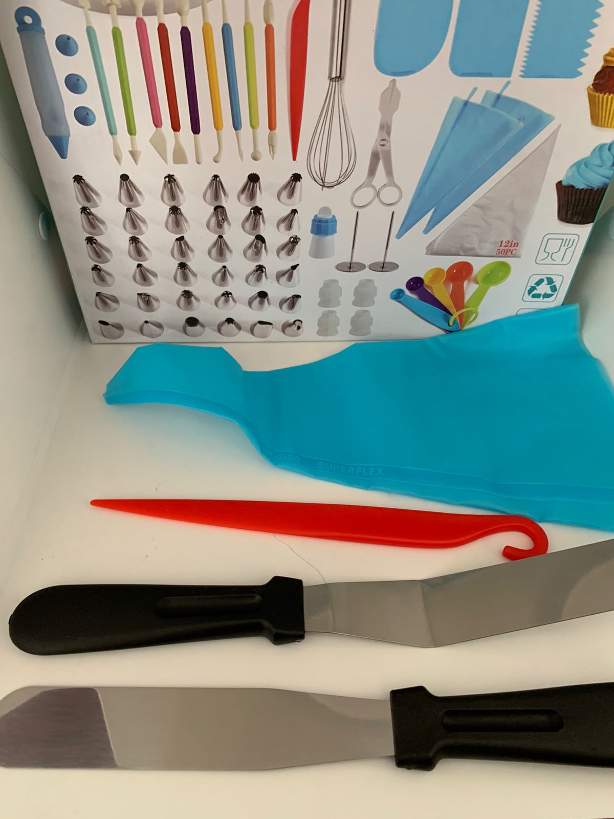 Miniatura 4 de Kit Decoración Pastelería 66pzs